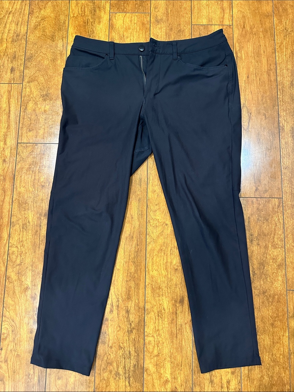 lululemon Black ABC Pants Slim Warpstreme - Picture 1 of 2